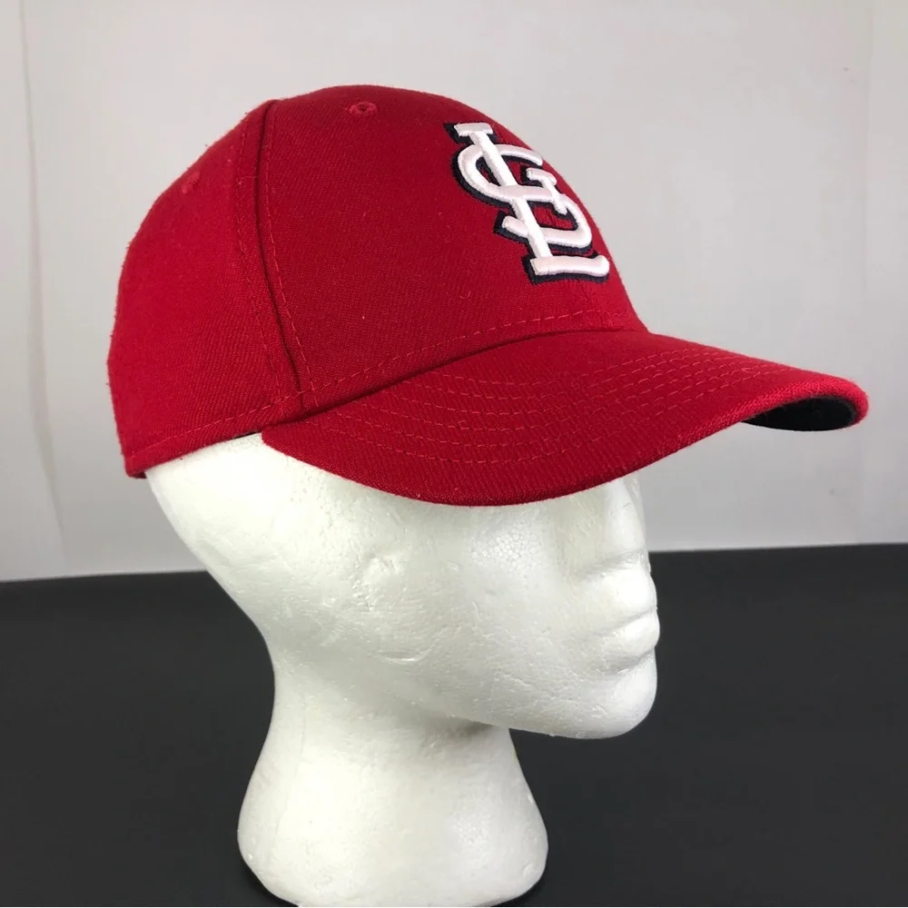 New Era St Louis Cardinals MLB 39Thirty Red Stretch Fitted Youth Baseball‎ Hat